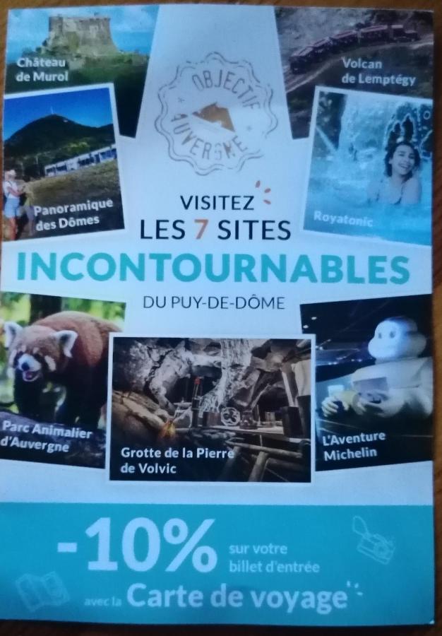 Iris, Gite Saint Antoine, Orcival, Entre Sancy Et Volcans D'Auvergne Exterior foto